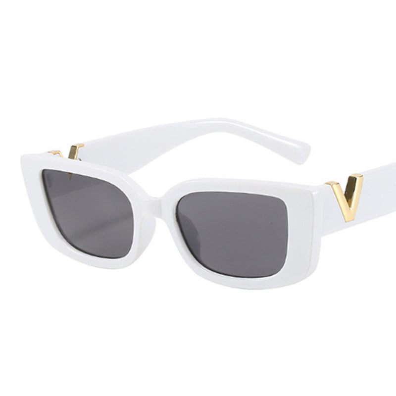 Rectangle Retro Sunglasses - Signature SJ