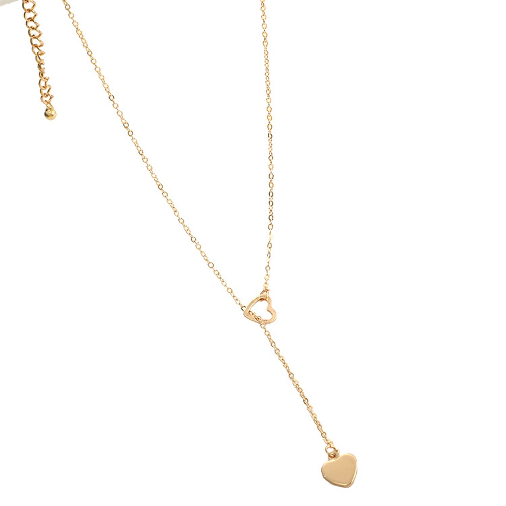 Copper Heart Chain Link Necklace - Signature SJ