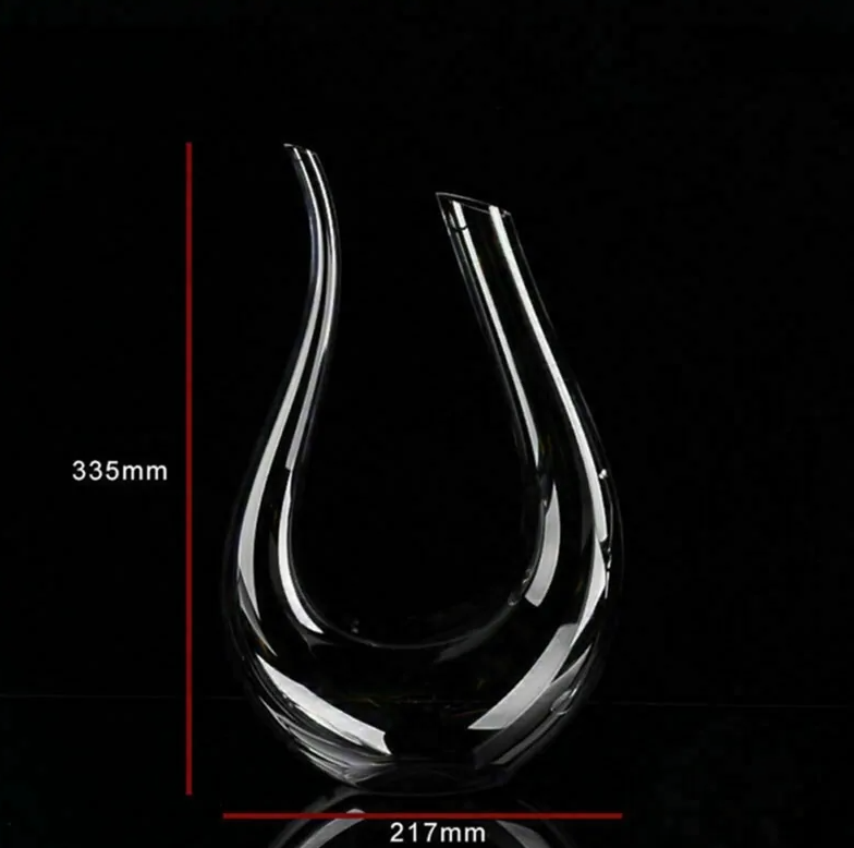 Crystal Wine Decanter Bottle - Signature SJ